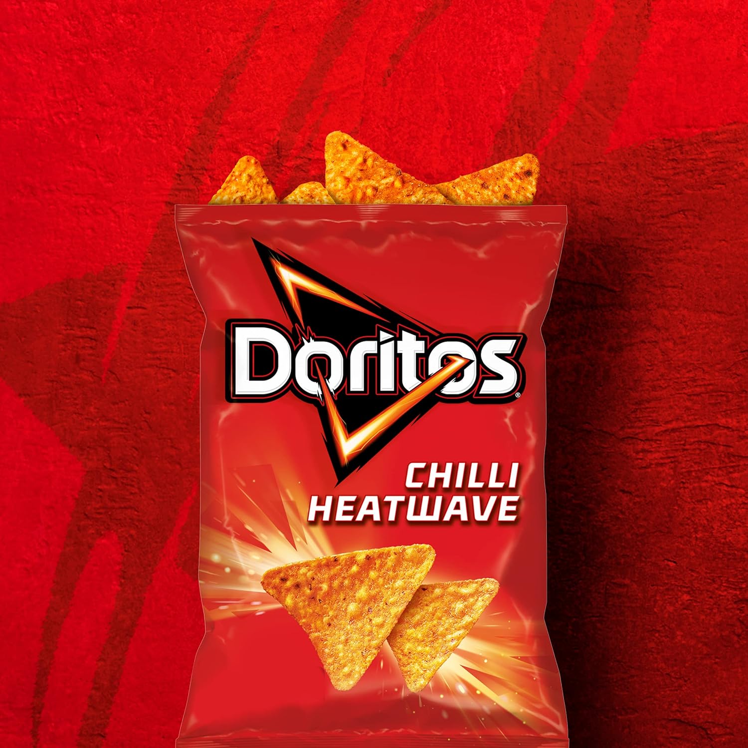 Snack Tortilla Cay Doritos Tortilla Chips Chilli Heatwave, Gói 150g