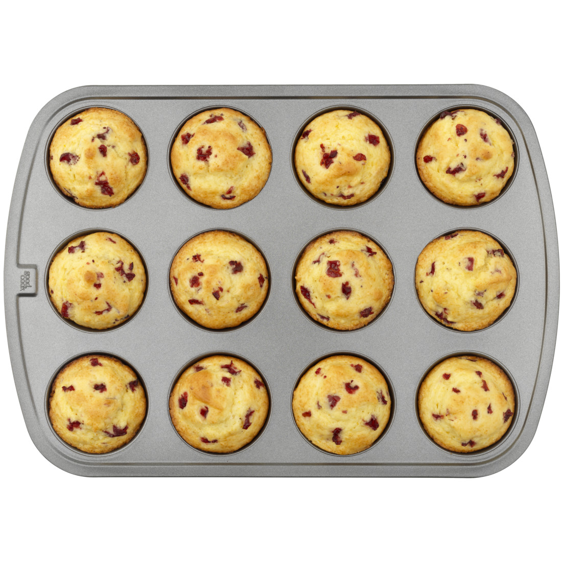 Khuôn Nướng Bánh Chống Dính GoodCook 04031 Muffin Pan, 2-3/4 in Dia x 18.3 in L x 11.8 in W x 8.1 in H