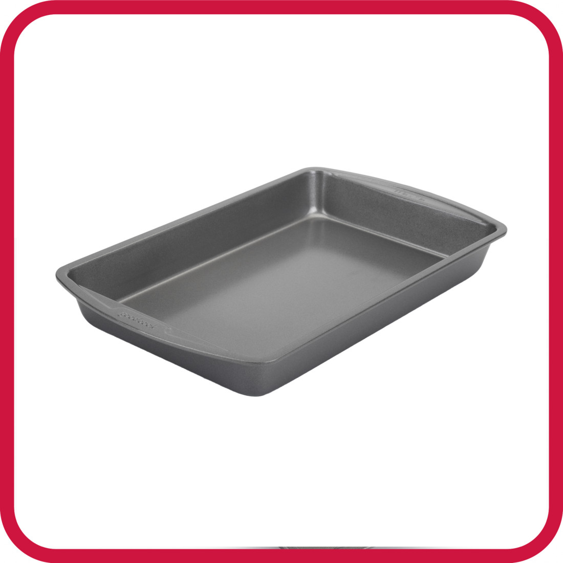 Khuôn Nướng Bánh Chống Dính GoodCook 04012 11 Inch x 7 Inch Nonstick Biscuit/ Brownie Rectangle Pan