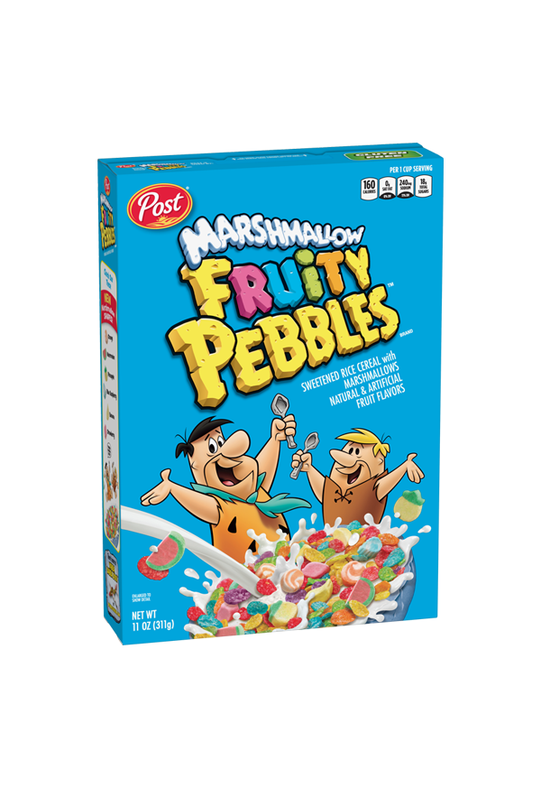 Ngũ Cốc Marshmallow Trái Cây Post Pebbles Fruity, Free Gluten, Hộp 311g (11 oz)
