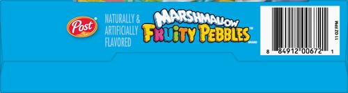 Ngũ Cốc Marshmallow Trái Cây Post Pebbles Fruity, Free Gluten, Hộp 311g (11 oz)
