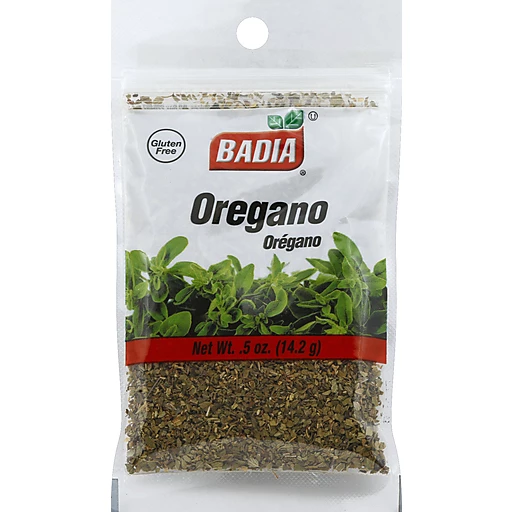 Lá Kinh Giới Cay Sấy Khô Badia Oregano, Gluten Free, Gói 14.2g (0.5 Oz.)