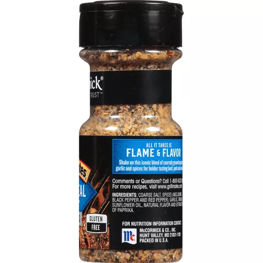 Gia Vị Ướp Thịt Nướng Dành Cho Người Ăn Kiêng McCormick Grill Mates Montreal Steak Seasoning, 96g (3.40 Oz.)