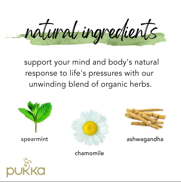 Trà Thảo Mộc Thư Giãn Pukka Peace Organic Herbal Tea, Hộp 20 gói