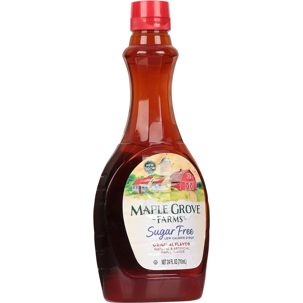 Siro Không Đường Maple Grove Farms of Vermont, Vermont Sugar Free Low Calorie Syrup, Chai 710 mL (24 Fl. Oz.)