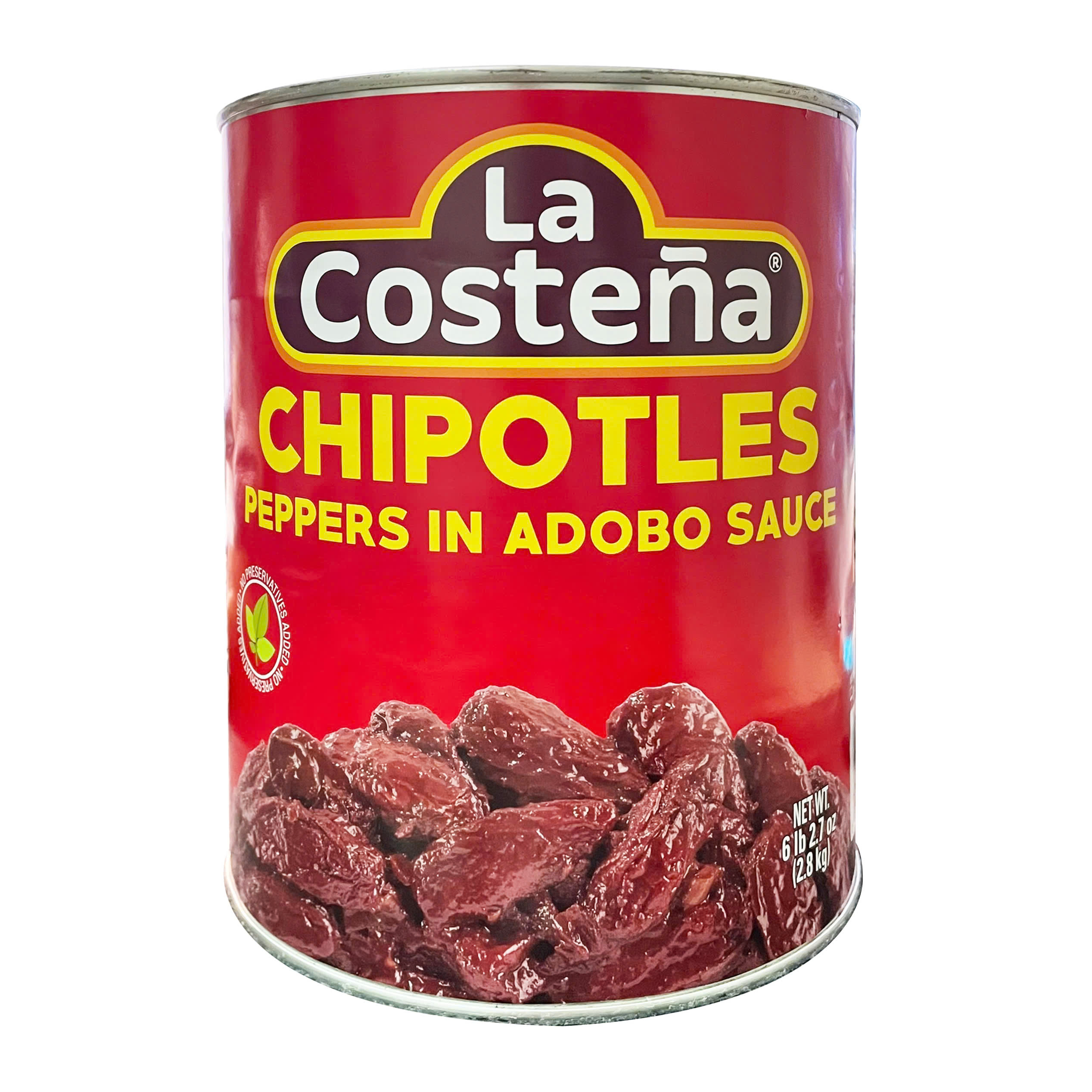 Ớt Chipotle Ngâm Sốt Adobo La Costena Chipotle Peppers In Adobo Sauce, Thùng 2.8kg