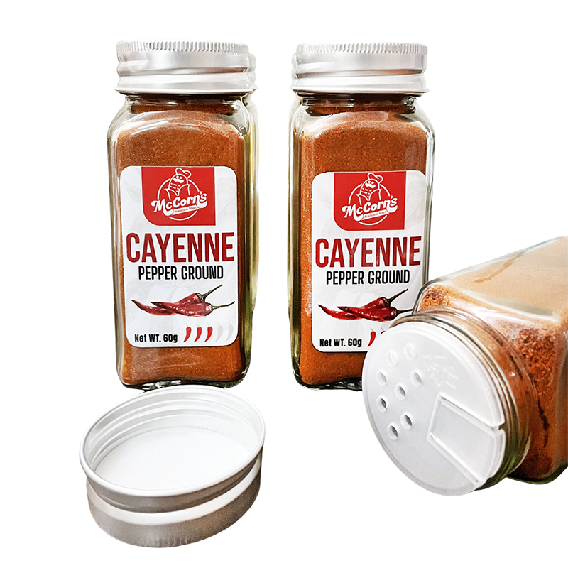 Bột Ớt Cayenne Pepper Ground, Lọ Thủy Tinh Rắc 60gr