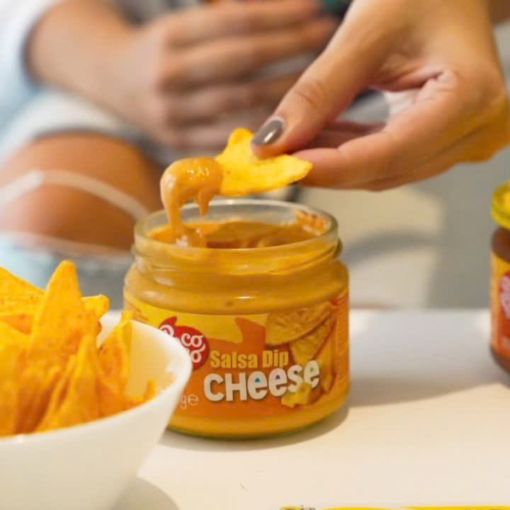 Sốt Salsa Phô Mai POCO LOCO Salsa Dip Cheese, Hộp Thuỷ Tinh 300g