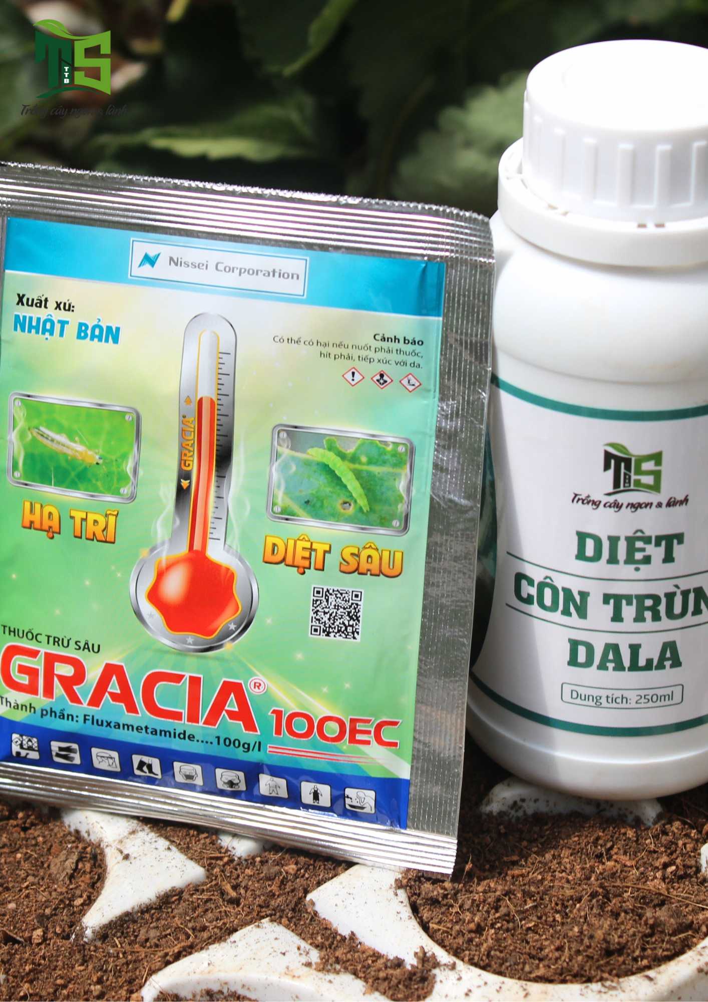 Combo Diệt Bọ Trĩ Kháng Thuốc (10 gói+ 1 chai 250ML)
