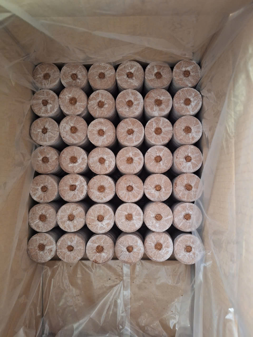 80 viên nén xơ dừa ươm ngó dâu tây, ươm hạt giống size 42mm