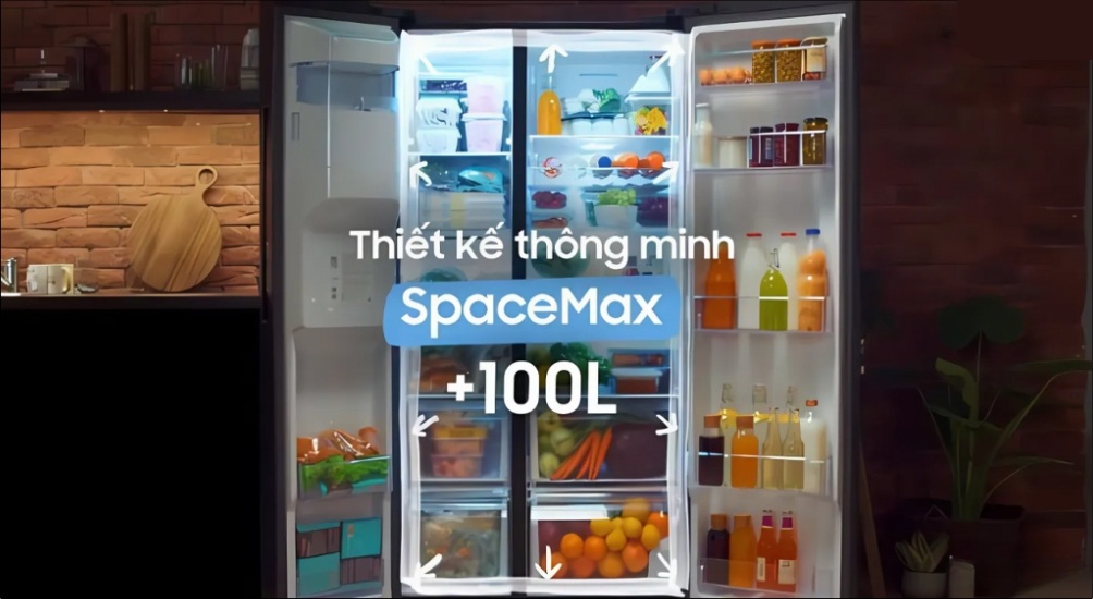 Công nghệ SpaceMax trên tủ lạnh Samsung là gì? Ưu điểm của công nghệ SpaceMax