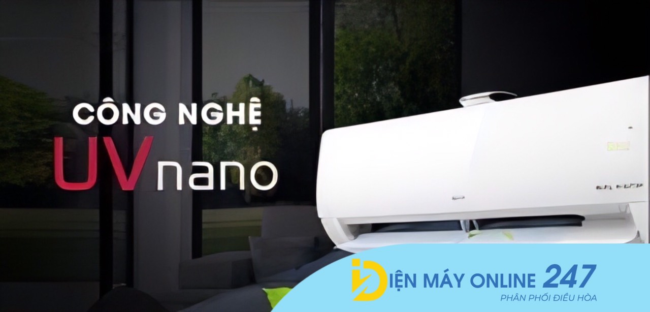 Công nghệ độc quyền UVnano trên điều hoà LG