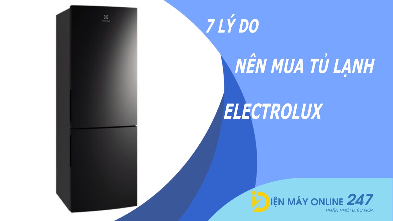 7 lý do nên mua ngay tủ lạnh Electrolux sử dụng trong gia đình