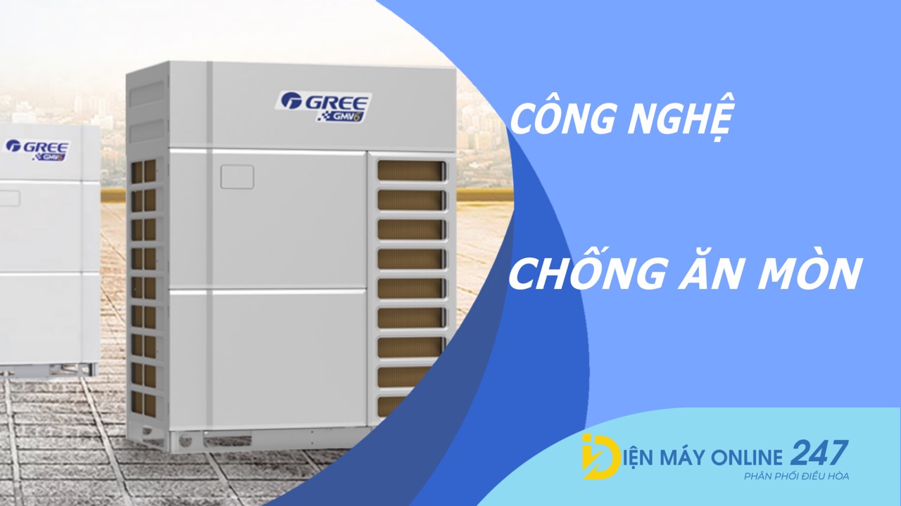 CÔNG NGHỆ CHỐNG ĂN MÒN ĐỘT PHÁ TỪ HỆ THỐNG ĐIỀU HÒA GREE