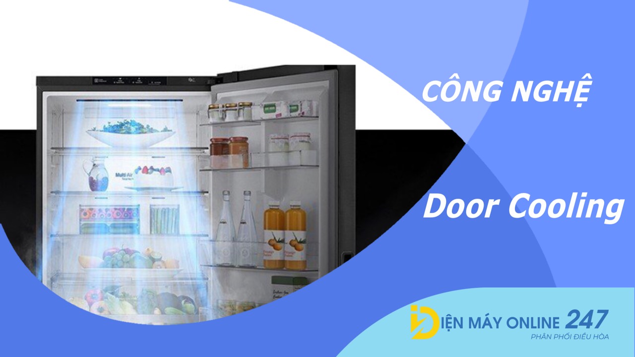 Công nghệ Door Cooling+ trên tủ lạnh LG
