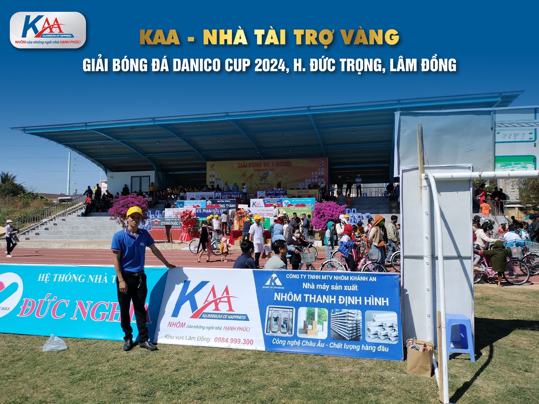01/03/2024: NHÔM KAA - NTT VÀNG GIẢI BÓNG ĐÁ DANICO CUP 2024, LÂM ĐỒNG