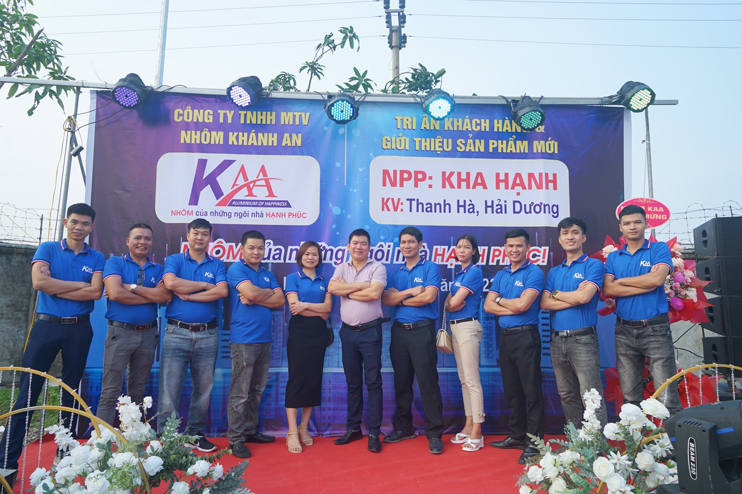 NHÔM KAA - KHAI TRƯỜNG NPP KHA HẠNH, HẢI DƯƠNG