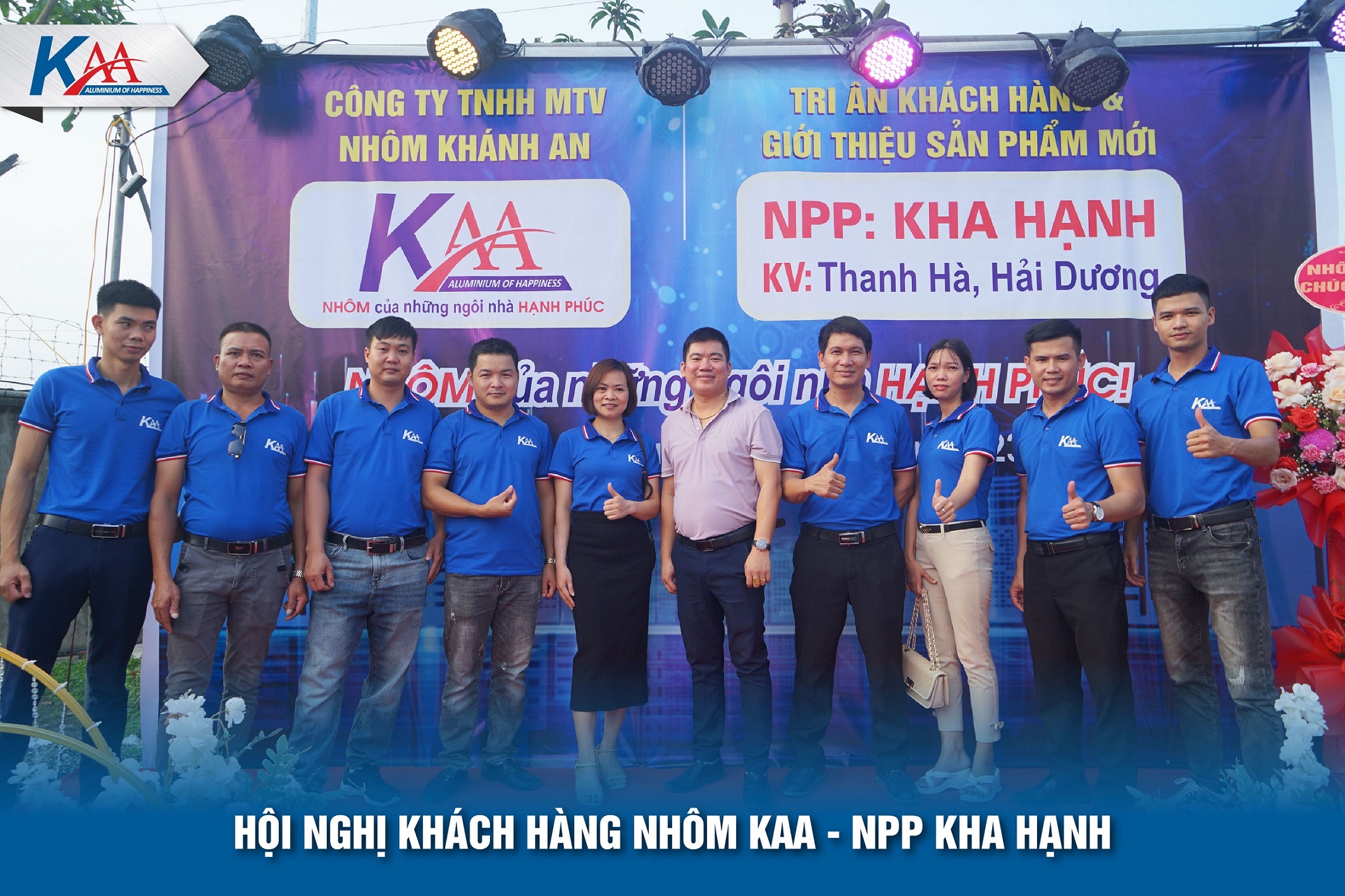 30/09/2023: NHÔM KAA - TRI ÂN KHÁCH HÀNG TẠI NPP KHA HẠNH
