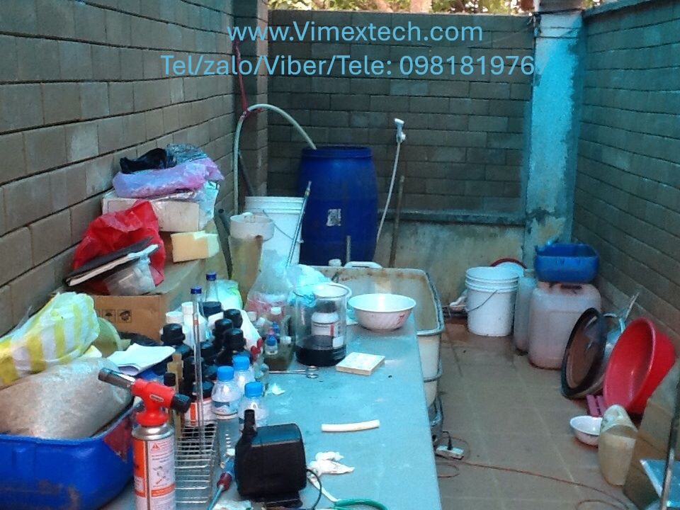 Gold dressing agent (Vichemgold) có xyanua không?