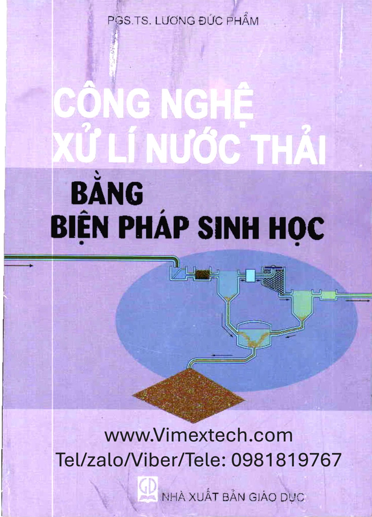 Tóm tắt sách công nghệ xử lý nước thải bằng phương pháp sinh học của PSG.TS Lương Đức Phẩm của NXB Giáo dục.
