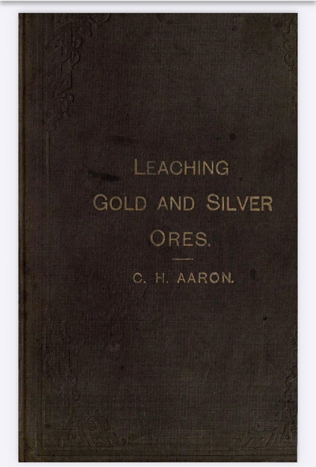 Bản dịch sách: Các quy trình tách Au từ quặng của Charles Howard Aaron được đưa vào thư viện trường Bancroft, ĐHTH California năm 1981