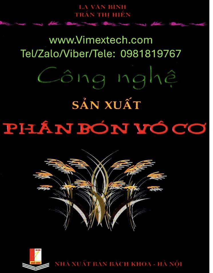 Tóm tắt Giáo trình Công nghệ Sản xuất Phân bón Vô cơ của NXB Bách khoa Hà nội