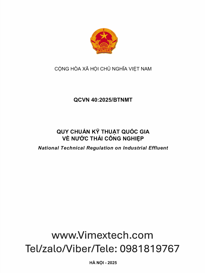 Tổng quan Quy chuẩn Kỹ thuật Quốc gia về Nước thải Công nghiệp (QCVN 40:2025/BTNMT)