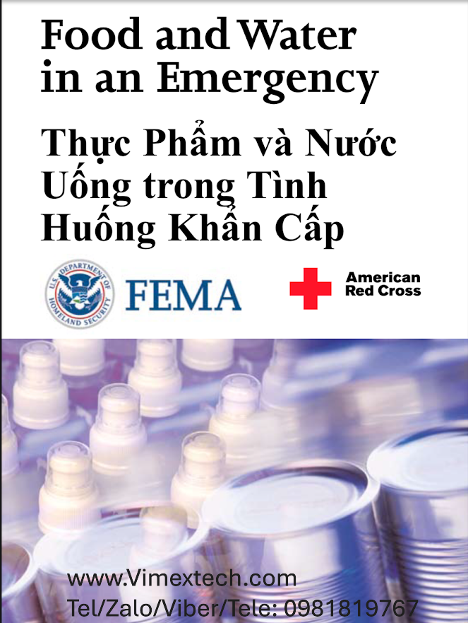 Tóm tắt ấn phẩm Thực phẩm và Nước uống trong trường hợp khẩn cấp