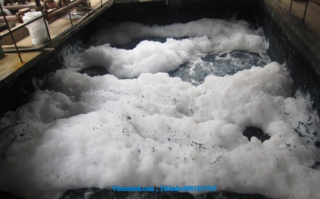 Hóa chất khử bọt nước thải