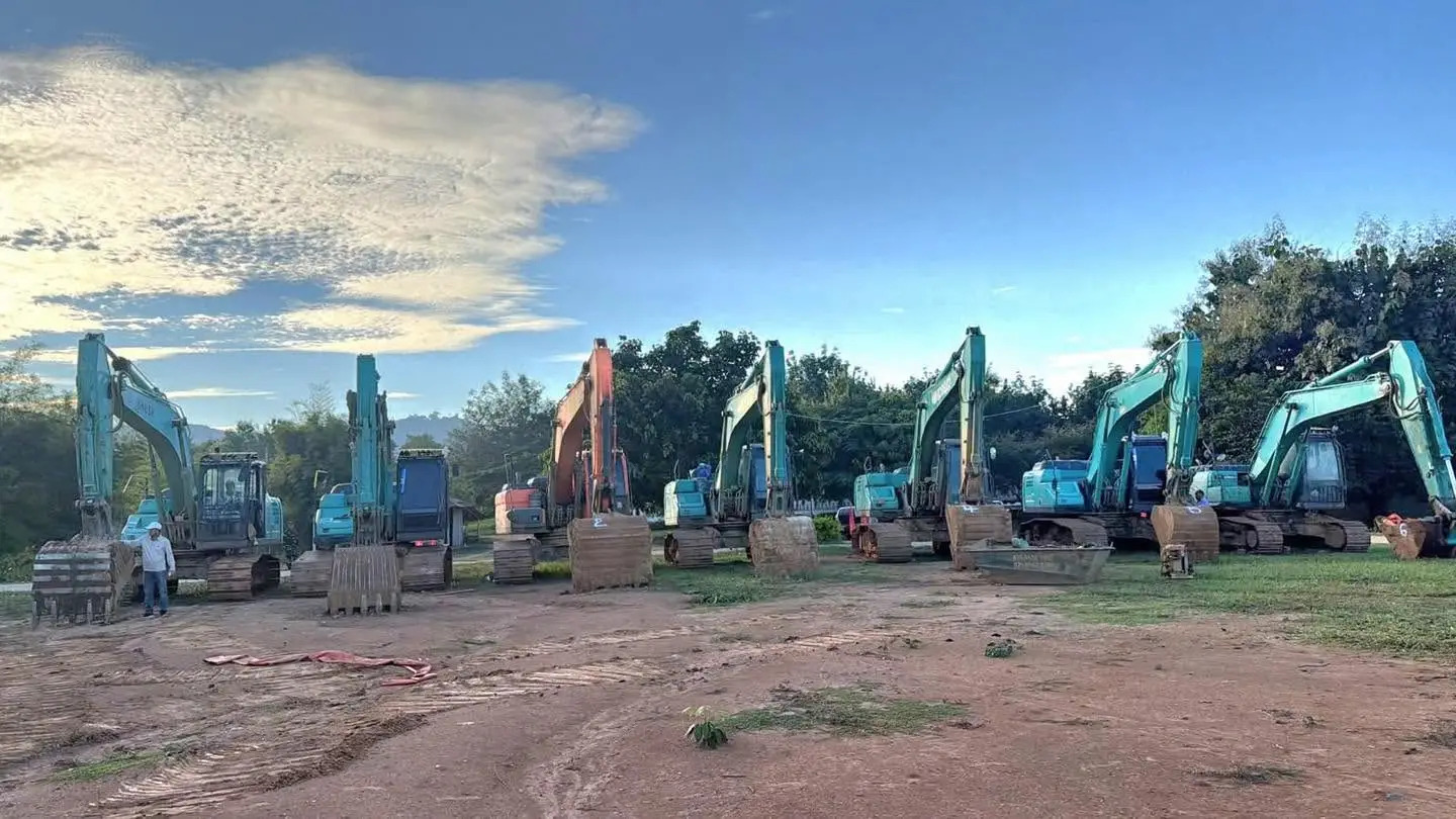 Viêng Chăn phát hiện 12 điểm khai thác vàng sa khoáng trái phép