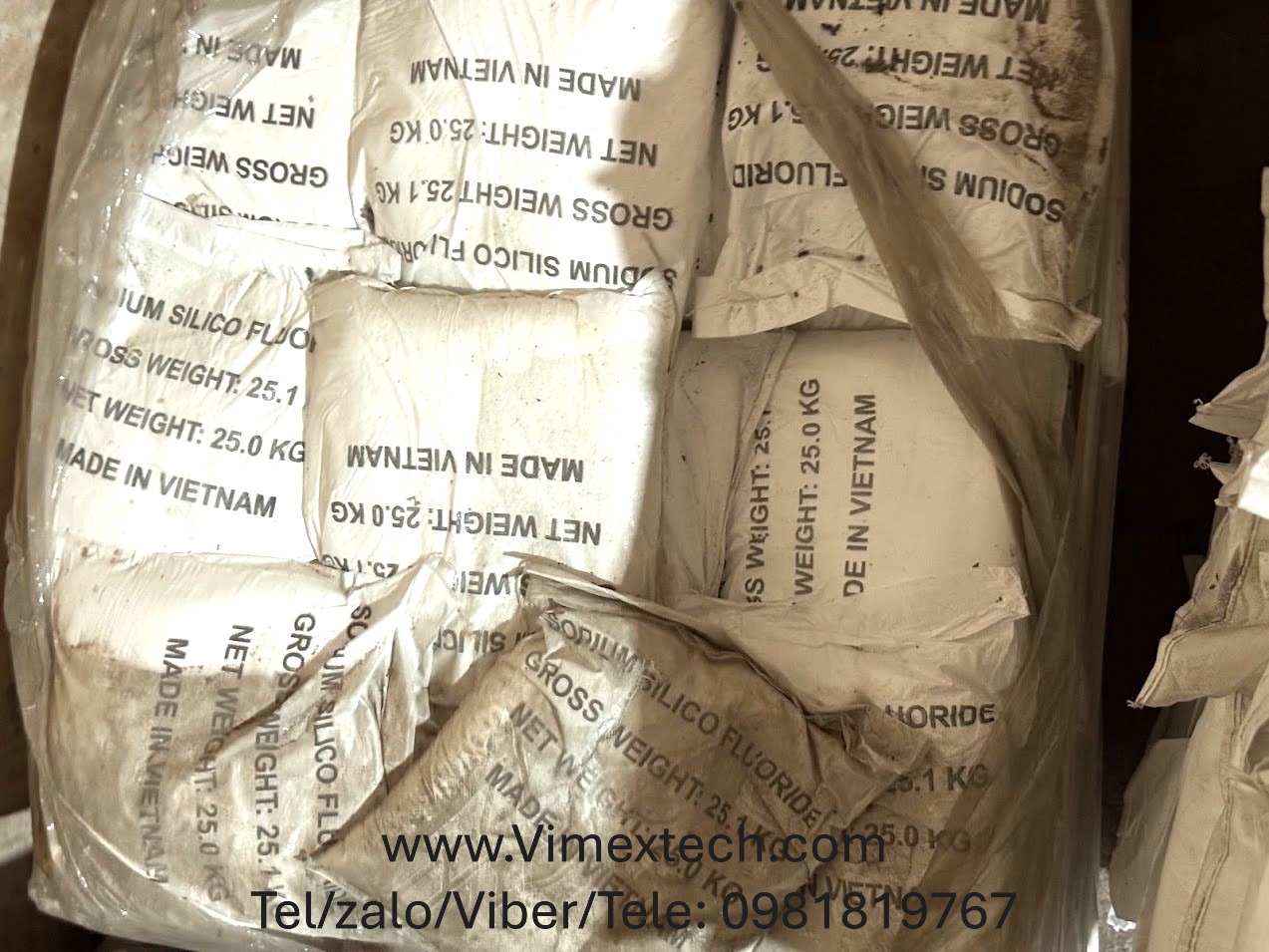 Công thức cơ bản cho thuốc chống mối mọt dùng Na2SiF6