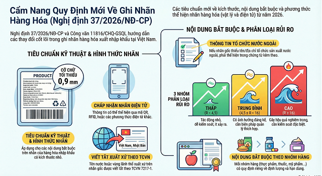 Quy định ghi nhãn Hóa chất và Phân bón theo Nghị định số 37/2026/NĐ-CP