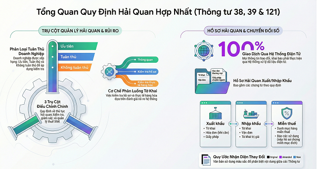 TỔNG HỢP QUY ĐỊNH VỀ THỦ TỤC HẢI QUAN, KIỂM TRA GIÁM SÁT VÀ QUẢN LÝ THUẾ ĐỐI VỚI HÀNG HÓA XUẤT NHẬP KHẨU ÁP DỤNG TỪ THÁNG 2 NĂM 2026