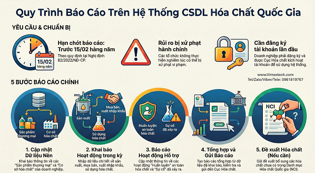 Hướng Dẫn Hệ Thống Cơ Sở Dữ Liệu Hóa Chất Quốc Gia (CARS)