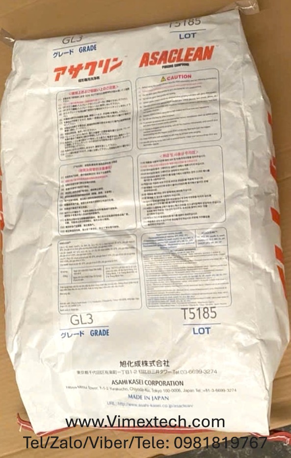 Asaclean-Hạt nhựa tẩy nòng, trục vít, khuôn nhựa-Nhật-20kg