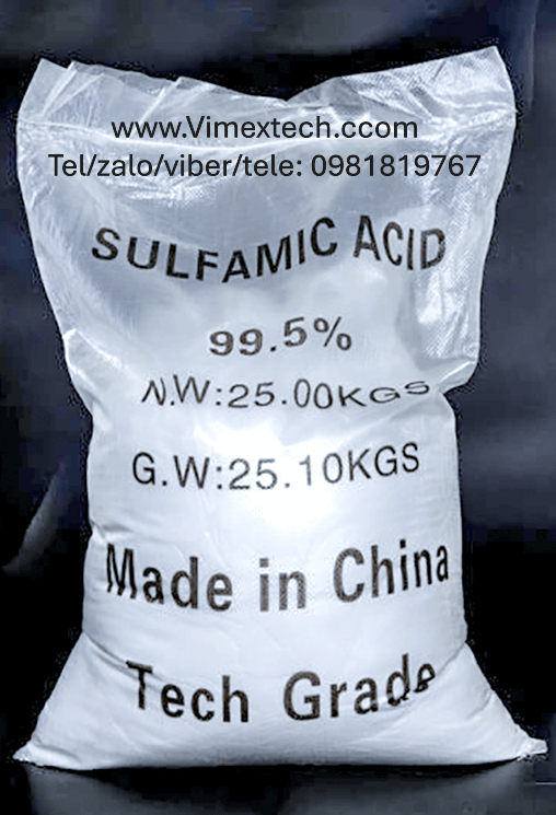 Axit Sunphamic (Sulfamic Acid) – Tính Chất và Ứng Dụng Công Nghiệp