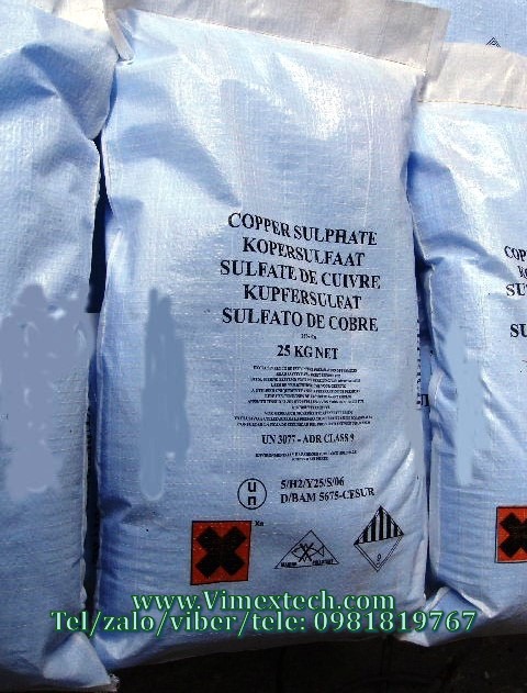 ĐỒNG SUNFAT (CuSO₄): TÍNH CHẤT VÀ ỨNG DỤNG CÔNG NGHIỆP