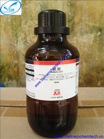 Axit sunphuaric - H2SO4 - AR - TQ-500ml
