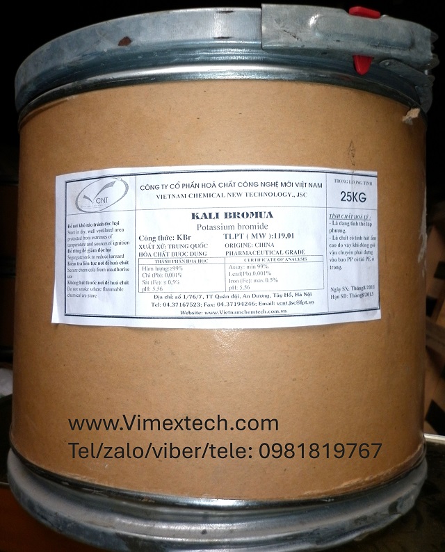 Kali bromua - KBr - TQ - CN - 25kg