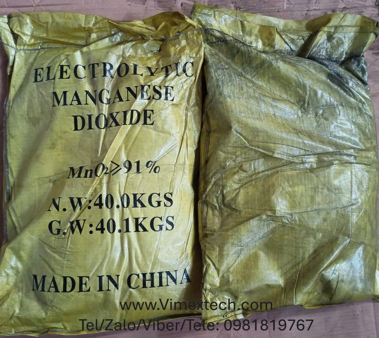 Magan dioxit - MnO2 - TQ - CN - 25kg