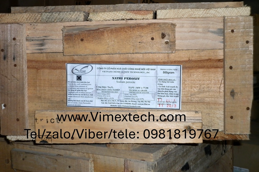 NATRI PEROXIT (Na₂O₂)-AR-TQ - Tính chất và Ứng dụng trong công nghiệp