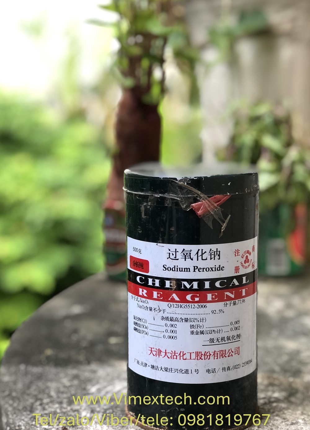 NATRI PEROXIT (Na₂O₂)-AR-TQ - Tính chất và Ứng dụng trong công nghiệp