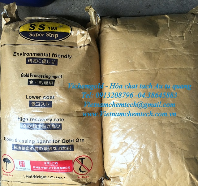 Gold dresssing agent - chất hỗ trợ tách vàng trong ngành khai thác và chế biến vàng từ quặng Au