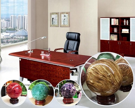 Quả cầu đá phong thuỷ