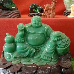 Tượng Phật Di Lặc Như Ý (KT 45cm x 70cm)