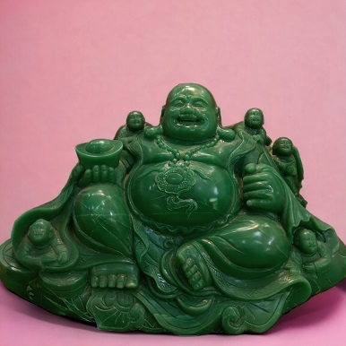 Tượng Phật Di Lặc Ngũ Phúc (KT 47 cm x 89 cm)