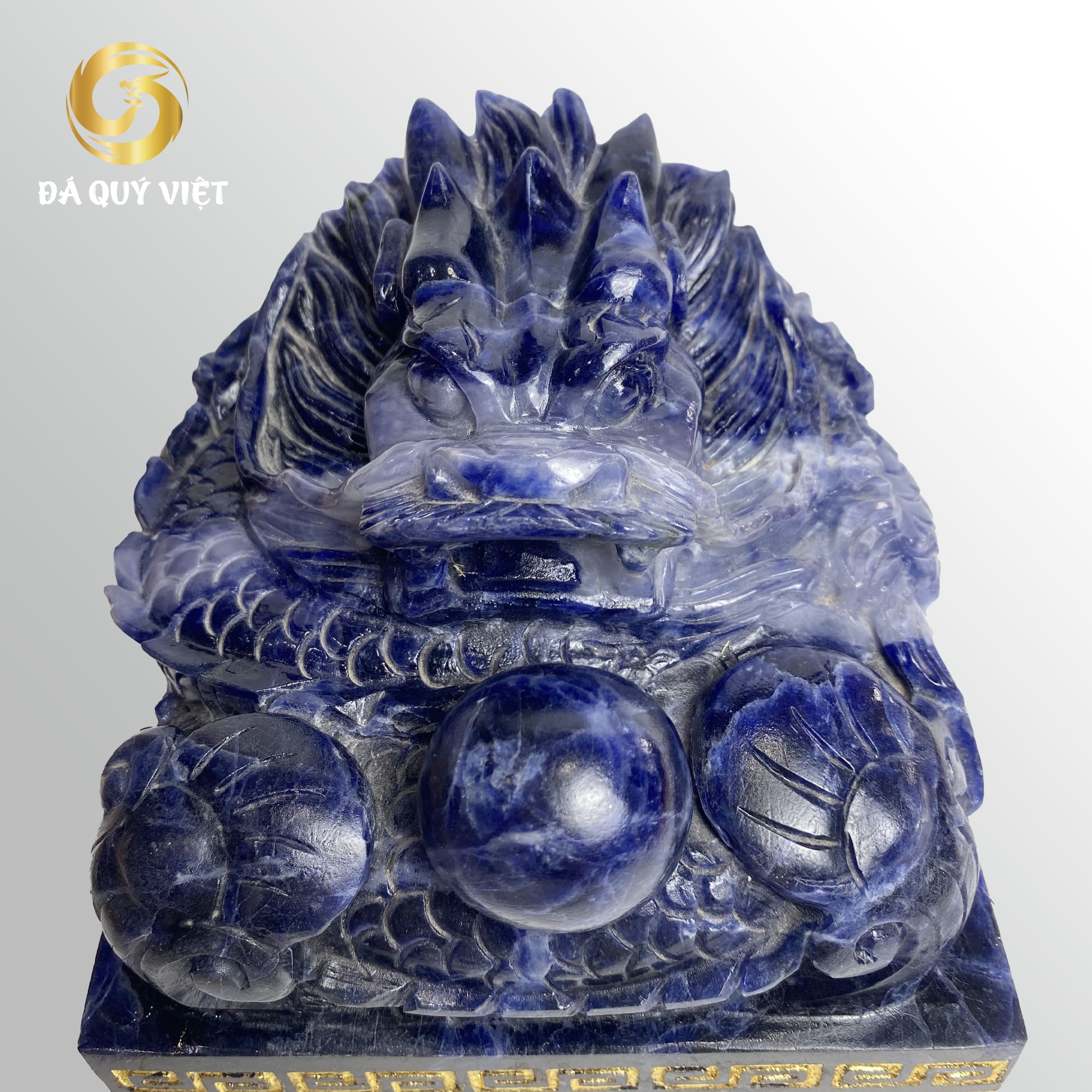 Ấn rồng đá thạch anh