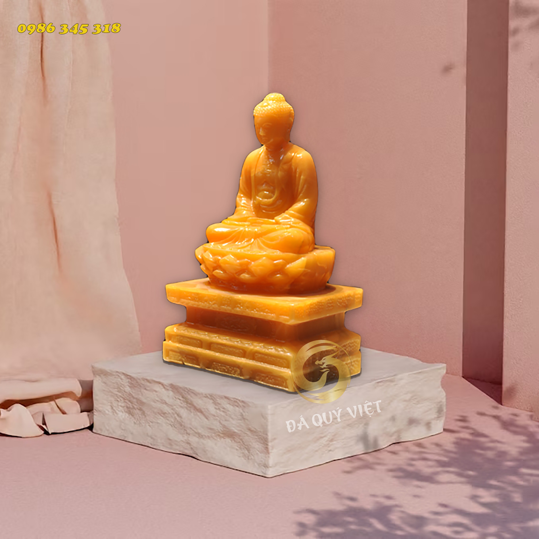 Tượng Phật Thích Ca Mâu Ni (KT 42cm x 33cm)