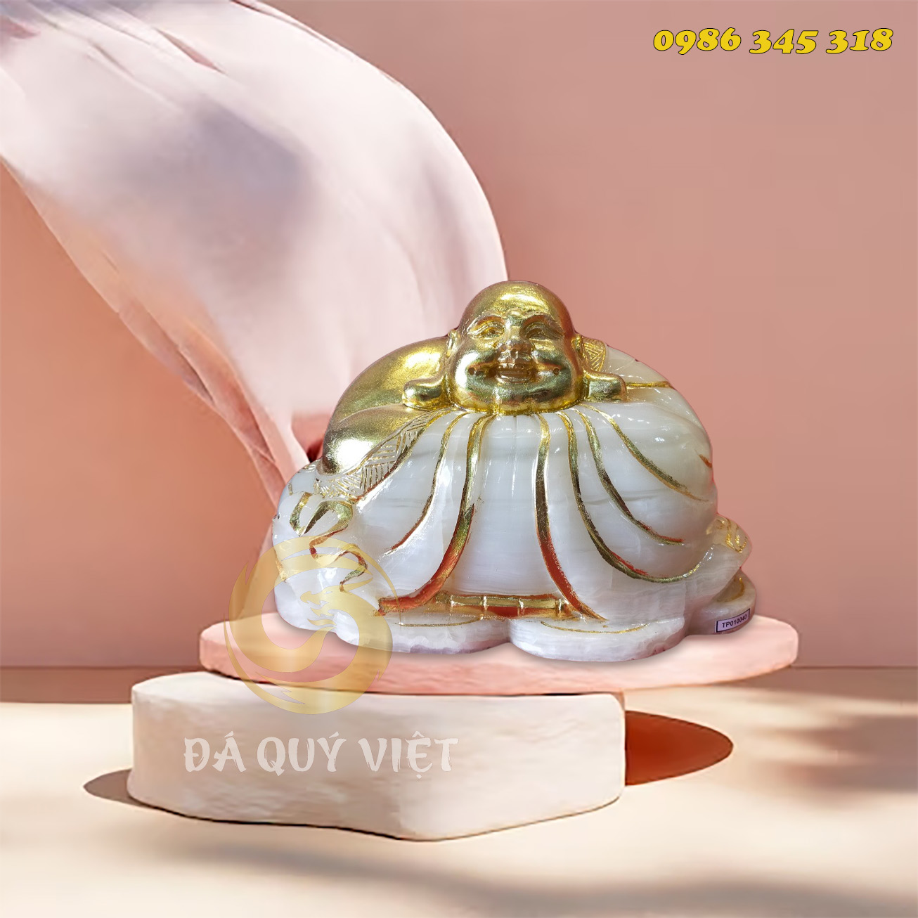 Tượng Phật Di Lặc No đủ (KT 23cm x 33cm)