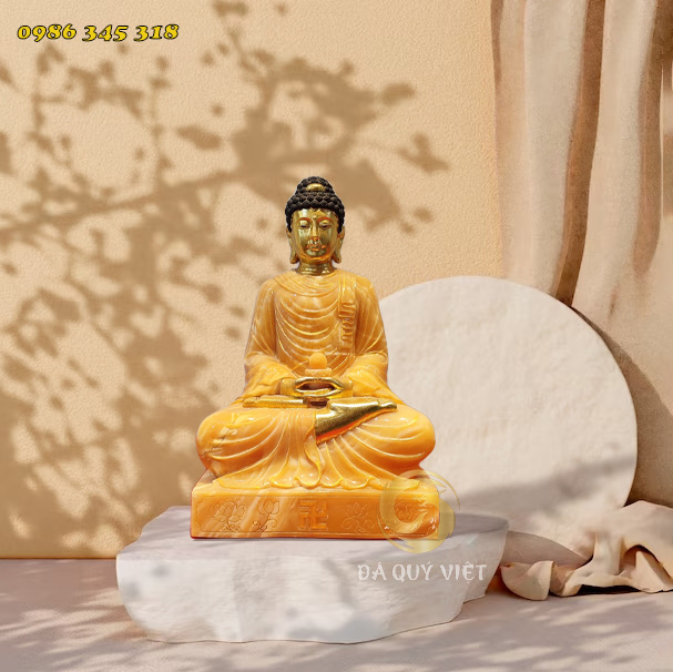 Tượng Phật Thích Ca Mâu Ni (KT 23cm x 33cm)